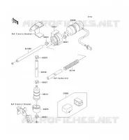 POMPE A ESSENCE pour Kawasaki ZXR750 1991