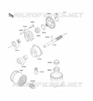 POMPE A HUILE pour Kawasaki ZXR750 1991