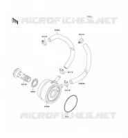 RADIATEUR D'HUILE pour Kawasaki ZXR750 1991