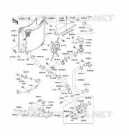 RADIATEUR pour Kawasaki ZXR750 1991