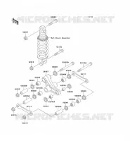 SUSPENSION pour Kawasaki ZXR750 1991