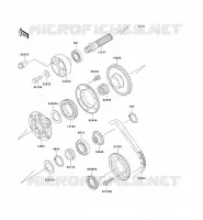 ARBRE GENERATEUR pour Kawasaki NINJA ZX-7R 1996