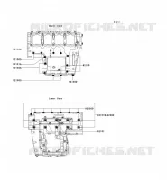 BOULON CARTER MOTEUR pour Kawasaki NINJA ZX-9R 2001