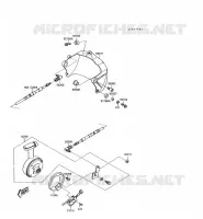 TRINGLE(REVERSE) pour Kawasaki JET MATE 1991