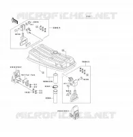 CAPOT MOTEUR pour Kawasaki JET SKI TS 1995