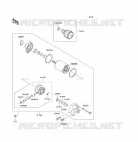 D&Eacute;MARREUR pour Kawasaki JET SKI TS 1995