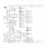&Eacute;CHAPPEMENT pour Kawasaki JET SKI TS 1995