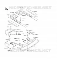 MOUSSES pour Kawasaki JET SKI TS 1995