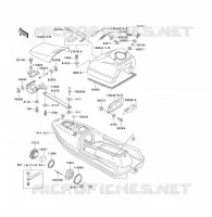 PIECE COQUE pour Kawasaki JET SKI TS 1995