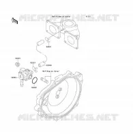 POMPE A HUILE pour Kawasaki JET SKI TS 1995