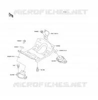 SUPPORT MOTEUR pour Kawasaki JET SKI TS 1995