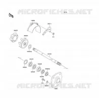 ARBRE DE TRANSMISSION pour Kawasaki JET SKI TS 1996