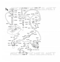 RESERVOIR CARBURANT pour Kawasaki JET SKI TS 1996