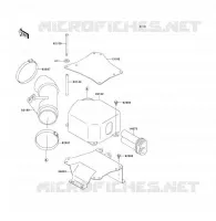 SILENCIEUX ADMISSION pour Kawasaki JET SKI TS 1996