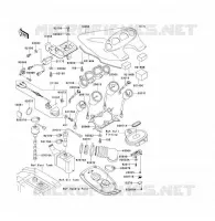 COMPTEURS pour Kawasaki JET SKI 1100 ZXI 1996
