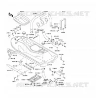 COQUE pour Kawasaki JET SKI 1100 ZXI 1996