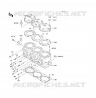 CULASSE/CYLINDRE pour Kawasaki JET SKI 1100 ZXI 1996