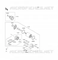 D&Eacute;MARREUR pour Kawasaki JET SKI 1100 ZXI 1996