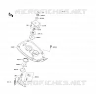 POIGNEE POLE pour Kawasaki JET SKI 1100 ZXI 1996
