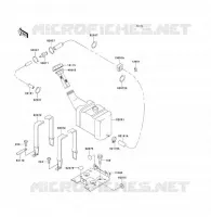R&Eacute;SERVOIR D'HUILE pour Kawasaki JET SKI 1100 ZXI 1996