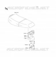 SELLE pour Kawasaki JET SKI 1100 ZXI 1996