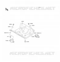 SUPPORT MOTEUR pour Kawasaki JET SKI 1100 ZXI 1996
