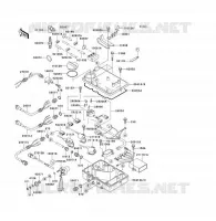 SYSTEME D&acute;ALLUMAGE pour Kawasaki JET SKI 1100 ZXI 1996
