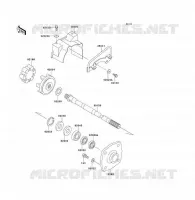 ARBRE DE TRANSMISSION pour Kawasaki JET SKI 1100 ZXI 1998