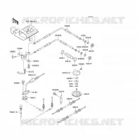 CABLES pour Kawasaki JET SKI 1100 ZXI 1998