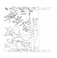 &Eacute;QUIPEMENT ELECTRIQUE pour Kawasaki JET SKI 1100 ZXI 1998
