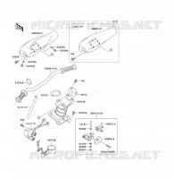 GUIDON pour Kawasaki JET SKI 1100 ZXI 1998