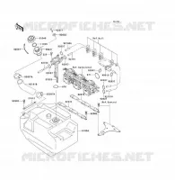 RESERVOIR CARBURANT pour Kawasaki JET SKI 1100 ZXI 1998
