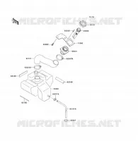 R&Eacute;SERVOIR D'HUILE pour Kawasaki JET SKI 1100 ZXI 1998