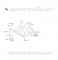 SUPPORT MOTEUR pour Kawasaki JET SKI 1100 ZXI 1998