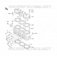 CULASSE/CYLINDRE pour Kawasaki JET SKI 1100 ZXI 1999
