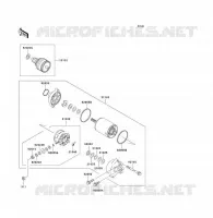 D&Eacute;MARREUR pour Kawasaki JET SKI 1100 ZXI 1999