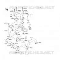 &Eacute;CHAPPEMENT pour Kawasaki JET SKI 1100 ZXI 1999