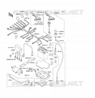 &Eacute;QUIPEMENT ELECTRIQUE pour Kawasaki JET SKI 1100 ZXI 1999