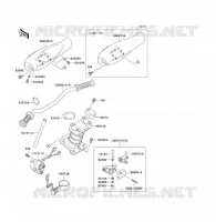 GUIDON pour Kawasaki JET SKI 1100 ZXI 1999