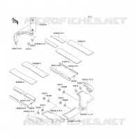 MOUSSES pour Kawasaki JET SKI 1100 ZXI 1999