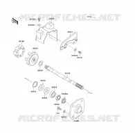 ARBRE DE TRANSMISSION pour Kawasaki JET SKI 1100 ZXI 2001