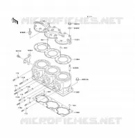 CULASSE/CYLINDRE pour Kawasaki JET SKI 1100 ZXI 2001