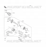 D&Eacute;MARREUR pour Kawasaki JET SKI 1100 ZXI 2001