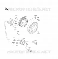 G&Eacute;N&Eacute;RATEUR pour Kawasaki JET SKI 1100 ZXI 2001