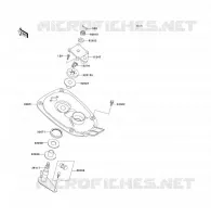 POIGNEE POLE pour Kawasaki JET SKI 1100 ZXI 2001