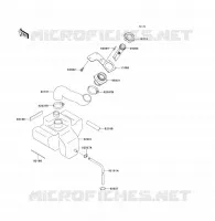 R&Eacute;SERVOIR D'HUILE pour Kawasaki JET SKI 1100 ZXI 2001