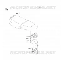 SELLE pour Kawasaki JET SKI 1100 ZXI 2001