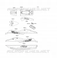 STICKER pour Kawasaki JET SKI 1100 ZXI 2001