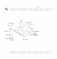 SUPPORT MOTEUR pour Kawasaki JET SKI 1100 ZXI 2001