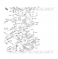 SYSTEME D&acute;ALLUMAGE pour Kawasaki JET SKI 1100 ZXI 2001